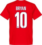 Costa Rica Bryan Team T-Shirt - Rood - XXL
