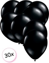 Ballonnen Zwart 30 stuks 27 cm