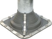 Combi EPDM dakdoorvoer ø 5-127mm 0-40° tot 135°C incl. clips grijs
