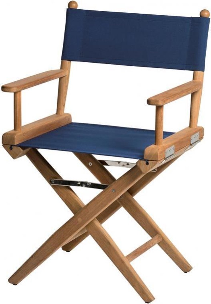 Regiestuhl Teak DeLuxe mit Sitzfläche aus Segeltuch - Bild 4 von 6
