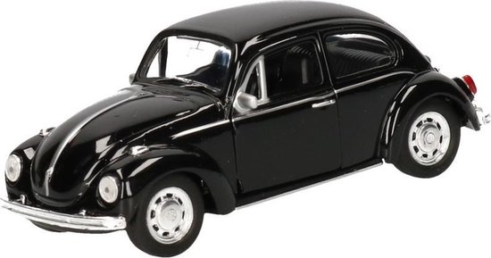 Speelgoed zwarte Volkswagen Kever classic auto 14,5 cm | bol.com