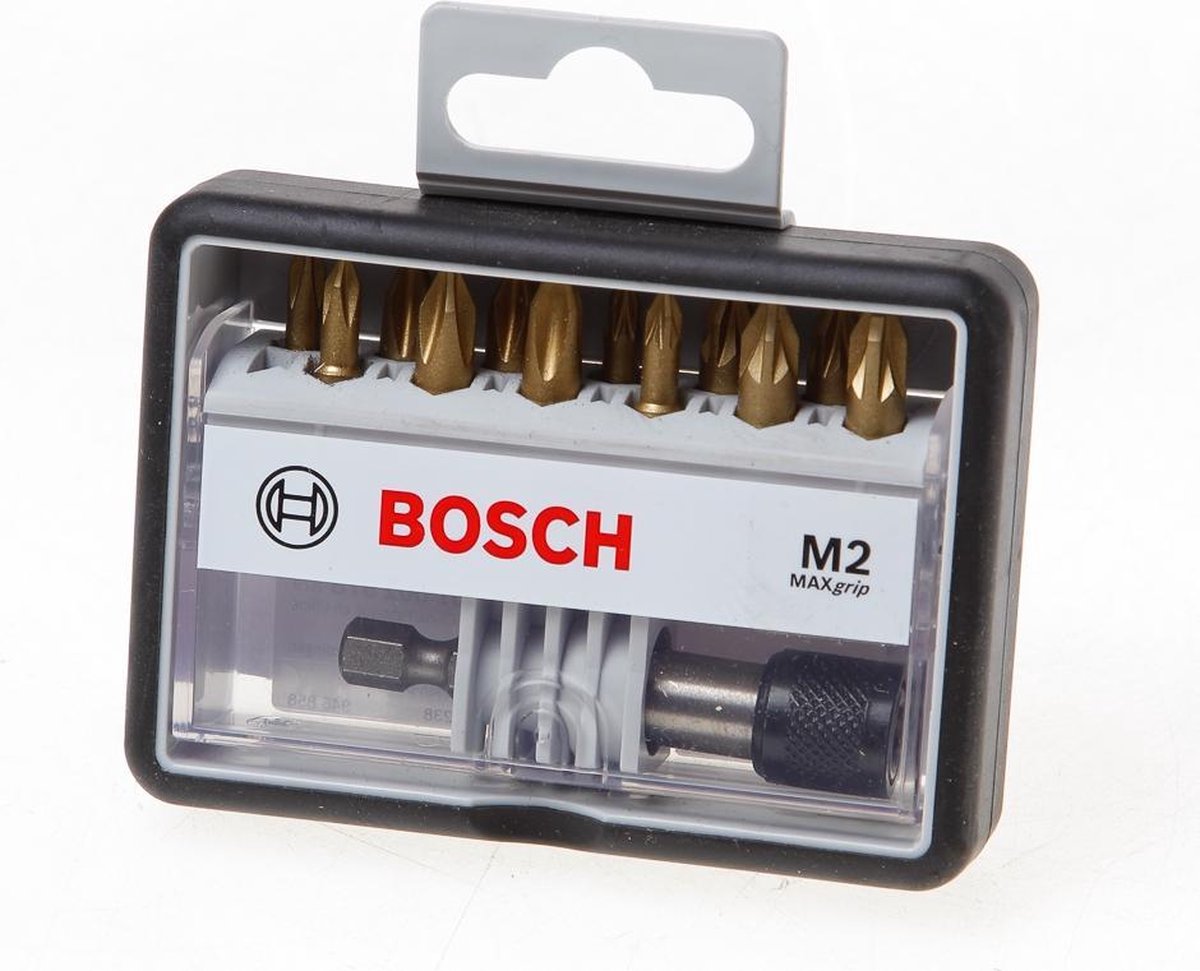 Bosch - 12+1-delige Robust Line bitset M Max Grip 25 mm, 12+1-delig