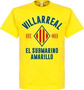 Villarreal Established T-Shirt - Geel - XL