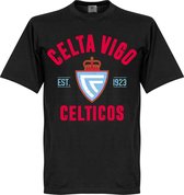 Celta de Vigo Established T-Shirt - Zwart - 5XL