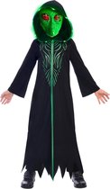 Amscan Kostuum Alien Jongens Zwart/groen 8-10 Jaar