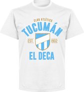Atlético Tucaman Established T-Shirt - Wit - 5XL