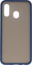 Hardcase Backcover voor Samsung Galaxy A40 Blauw