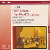 Dvorák: Cello Concerto; "New World" Symphony