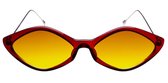 Sunheroes Zonnebril CHIHIRO - Rood montuur - Oranje glazen
