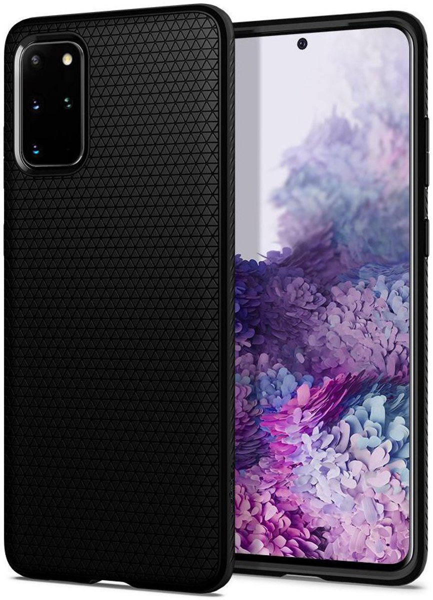 Spigen Liquid Air Samsung Galaxy S20 Plus Hoesje Matte Zwart