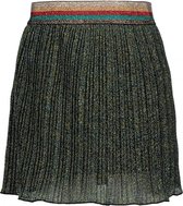 Like Flo Meisjes rokjes Like Flo Flo girls lurex plisse skirt blauw 116