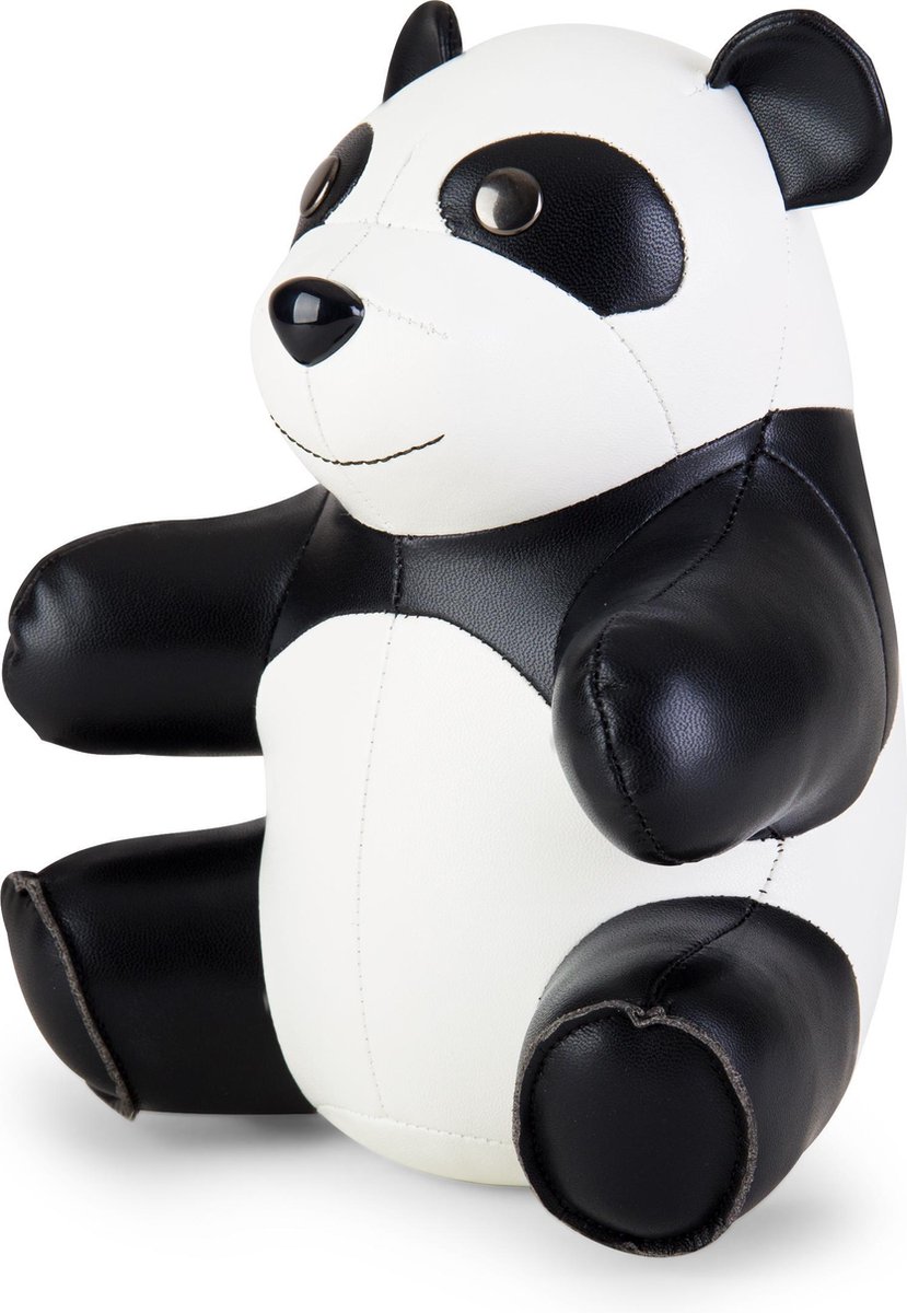 Zuny boekensteun zittende panda white/black
