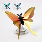 Chinese Moon butterfly 3D insect Assembli