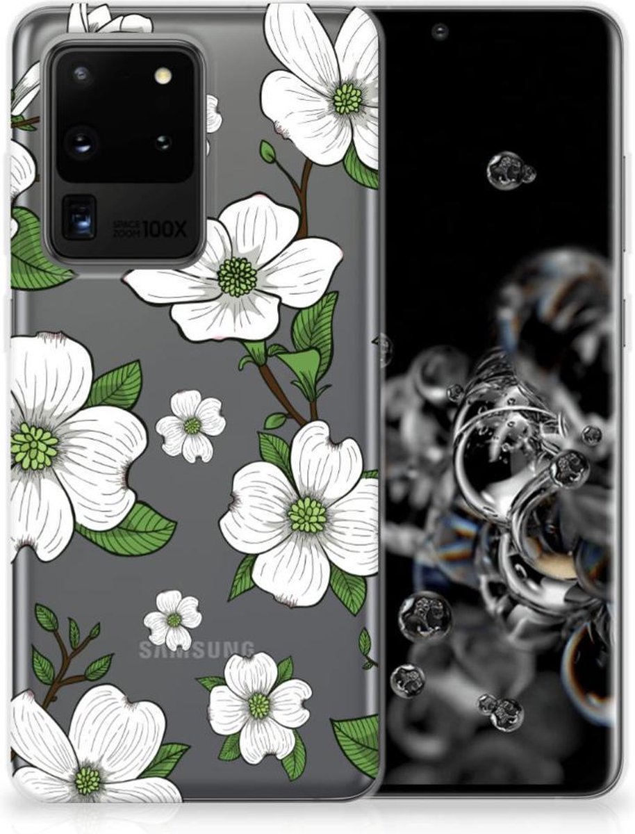 Samsung Galaxy S20 Ultra TPU Case Dogwood Flowers