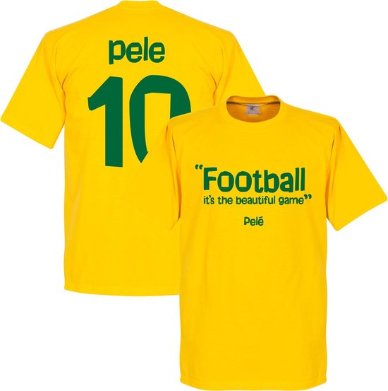 Foto: Pele 10 football it s the beautiful game t shirt 3xl