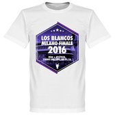 Real Madrid Los Blancos Milano Finale T-Shirt 2016 - 5XL