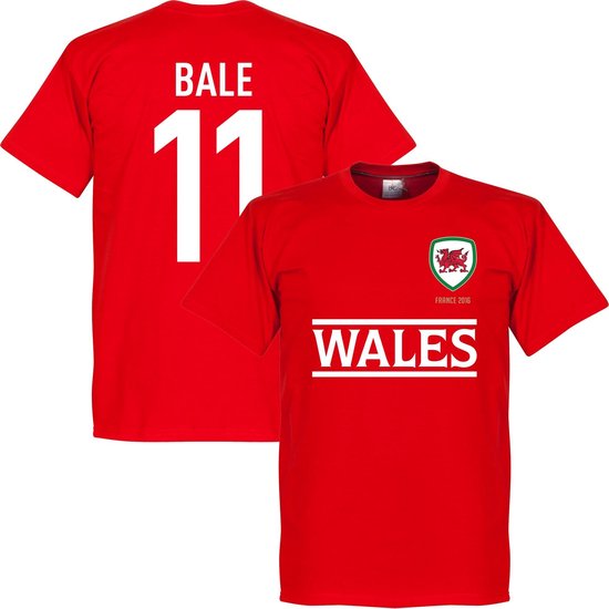 T-shirt de l'équipe Wales Bale - S