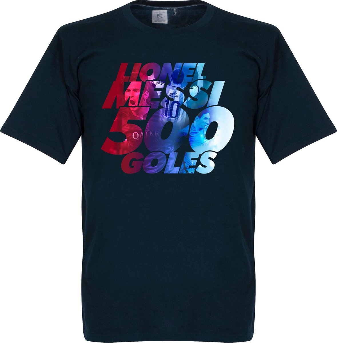 Messi 500 Goals Milestore T-Shirt - 4XL