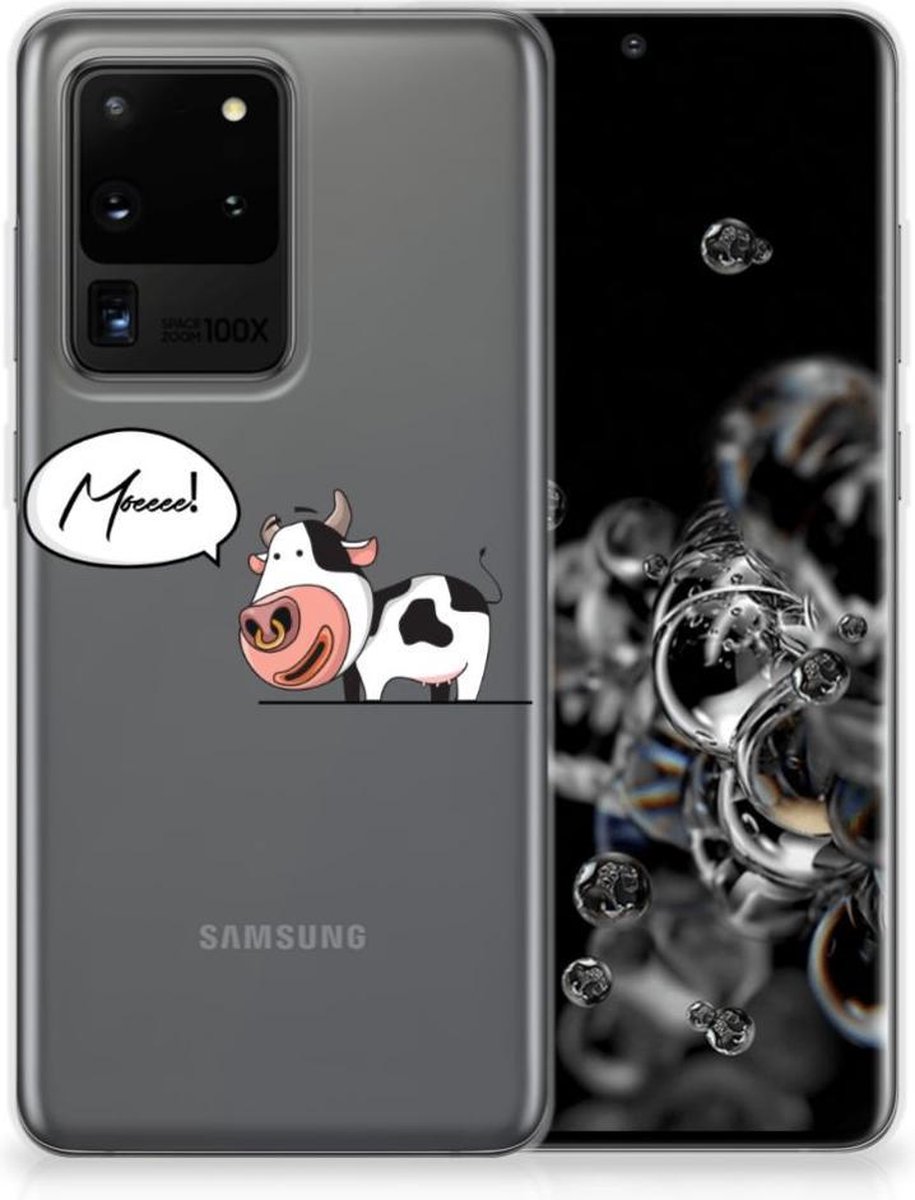 Samsung Galaxy S20 Ultra Telefoonhoesje met Naam Cheeky Cow