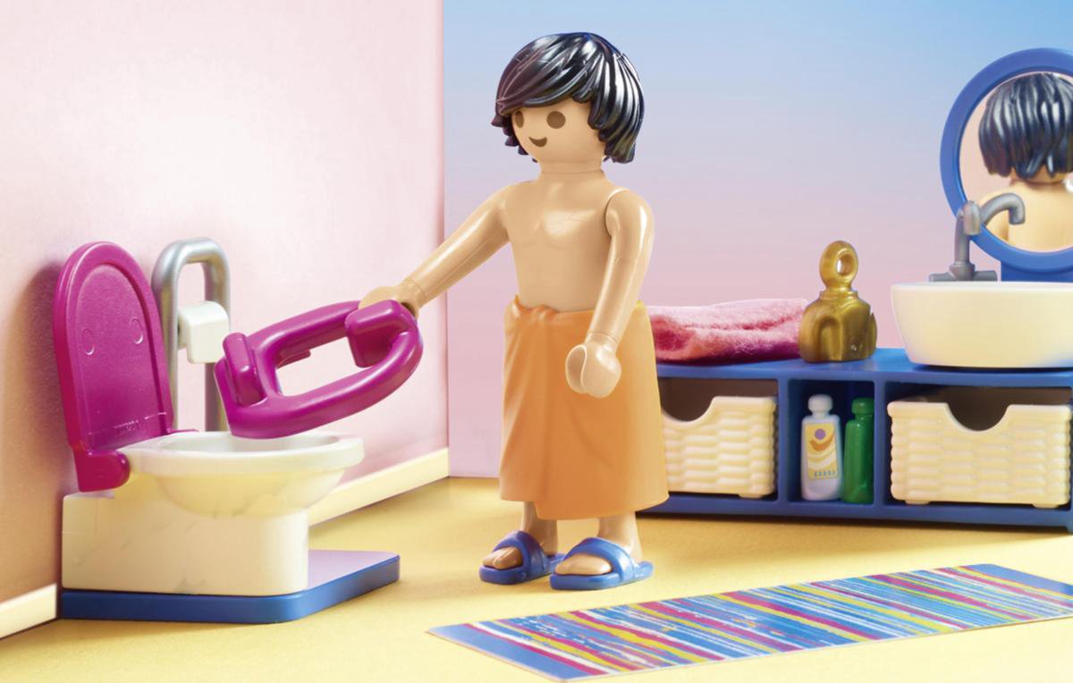 PLAYMOBIL Dollhouse Badkamer met ligbad - 70211 — afbeelding 4