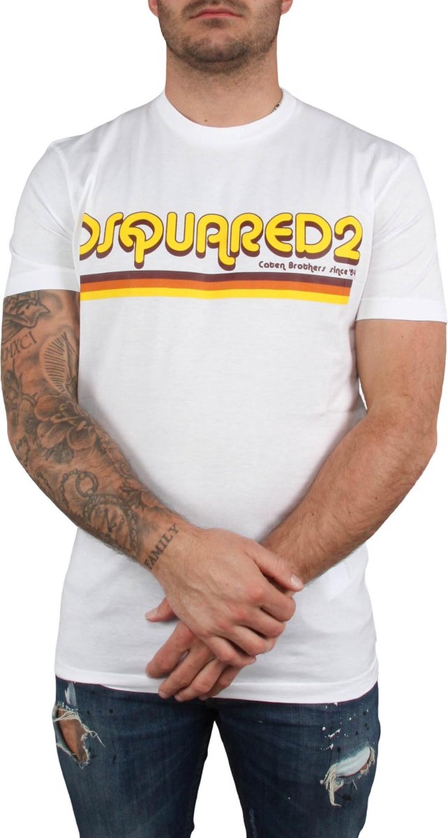 Dsquared² - White Cotton T-Shirt