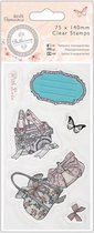 Docrafts: Bellisima 75 x 140mm Mini Clear Stamp - Shoes & Bags (PMA 907197)