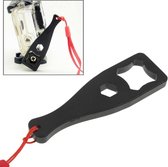 Schroevendraaier Mount voor Bevestiging GoPro en andere Actiecamera's | Zwart / Black