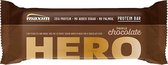 Maxim Protein Bar HERO Triple Chocolate - 15 x 57g - Eiwitreep met 20 gram eiwit en extra vezels - Geen toegevoegde suikers - 15 lekkere crispy proteïnerepen met 3 soorten chocolad