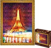 Puzzel 1000 Stukjes Volwassenen Legpuzzels Puzzle Jigsaw Puzzels - Speelgoed Hobby en Creatief Voor Volwassenen - 50*70 cm - Eiffel Tower- 1000 Stukjes