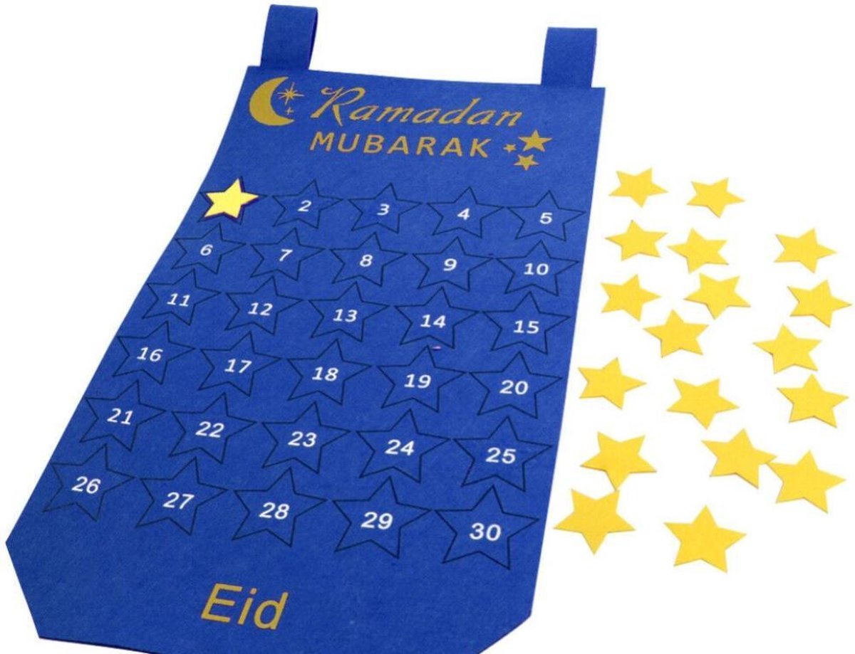Calendrier Ramadan 2023, Calendrier Ramadan Pour Enfants, Eid Mubarak L',  Calendrier Du Compte À Rebours Eid Mubarak, Calendrier D'Aïd Décorations :  : Cuisine et maison