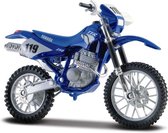 Maisto YAMAHA TT-R 250 blauw Enduro Motor  schaalmodel 1:18