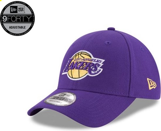 New Era NBA Los Angeles Lakers Cap - 9FORTY - One size - Lakers Purple/Gold  | bol.com
