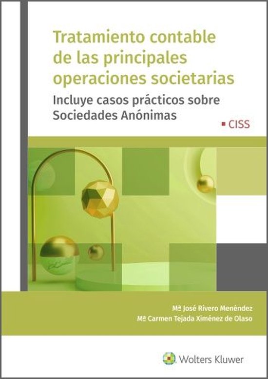 Tratamiento contable de las principales operaciones societar ... - cover