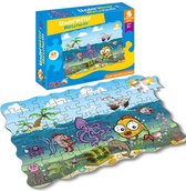 Puzzel Onderwaterwereld | Puzzelen voor kinderen – Leerzame Puzzels | Kinderpuzzels 3 jaar |  Puzzel 45 stukjes | Puzzel kind 3 jaar | Leuke Puzzels voor Kinderen – Kinderpuzzel Onder Water