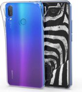 Huawei P Smart Plus Hoesje - Siliconen Back Cover - Transparant