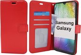 Samsung Galaxy A30 - Bookcase Rood - portemonee hoesje