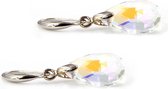 Oorhangers met oliekleurige kristal hanger druppel