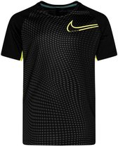 Nike CR7 Dri-Fit Sportshirt - Maat 128  - Unisex - zwar/ grijs/ geel