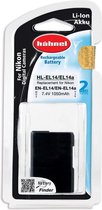 Hahnel HL-EL14/14a Li-Ion batterij (Nikon EN-EL14)