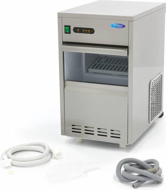 Maxima 24 kg Undercounter IJsblokjesmachine