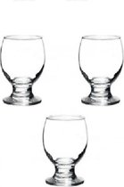 Glass4You - Glazen - Set van 3 - 280 ml
