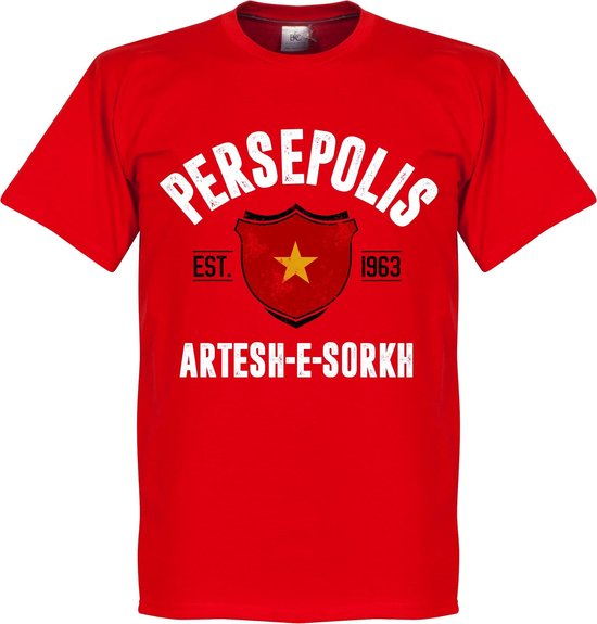 Persepolis Established T-Shirt - Rood - XXL