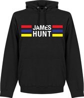 James Hunt Stripes Hoodie - Zwart  - XL