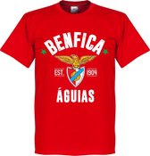 Benfica Established T-Shirt - Rood - XXXXL