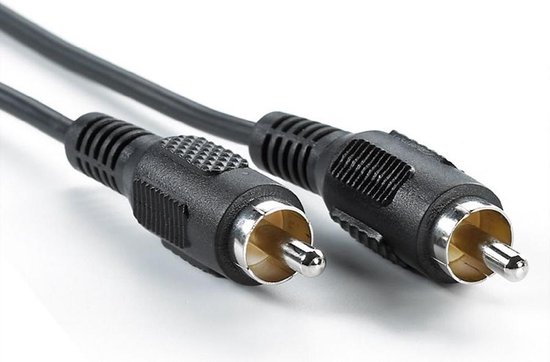 Subwoofer/Tulp mono audio kabel - 10 meter | bol.com