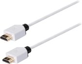 High Speed HDMI -kabel met Ethernet HDMI -connector - HDMI -connector 1.00 m wit