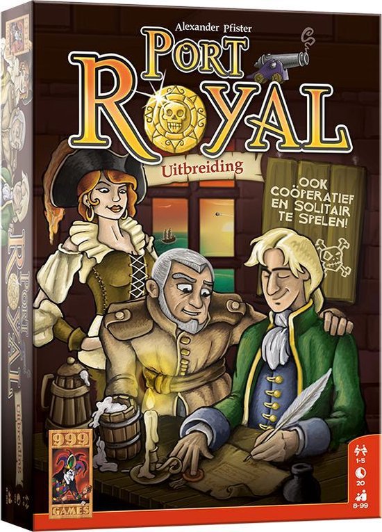 Thumbnail van een extra afbeelding van het spel Port Royal Uitbreiding Kaartspel