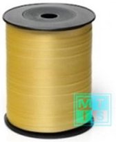 Krullint Goud Metallic - 10mm breedte – 250 mtr lengte