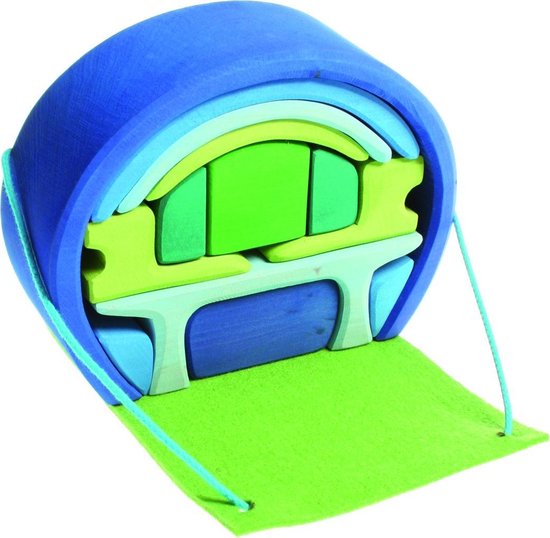 Grimm's Blue-Green Mobile Home