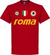 AS Roma Team T-Shirt - Rood - S